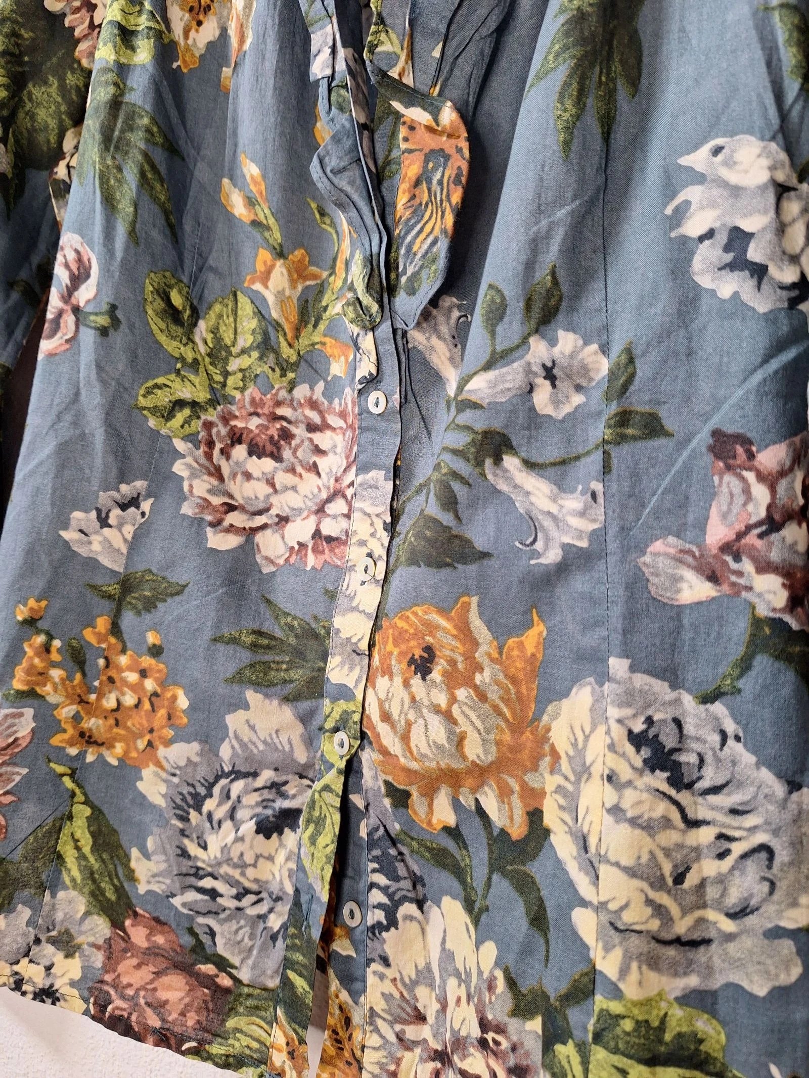 Chemise en coton Zara T.S imprimé floral – photo 2